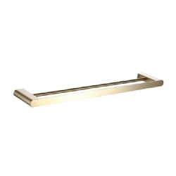 Wall mounted double towel bar