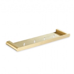 Wall mounted Glass shelf Metal