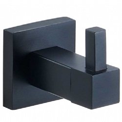 Wall mounted robe hook