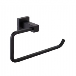 Wall mounted towel ring