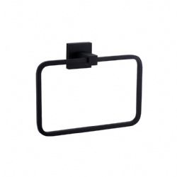 Wall mounted towel ring
