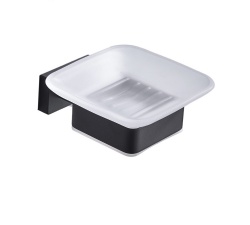 Wall mounted soap dish holder