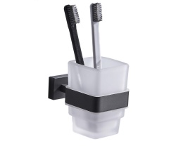 Wall mounted tumbler holder