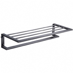 Wall mounted bathtowel shelf
