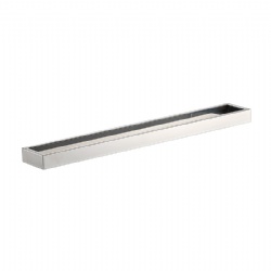Wall mounted single towel bar
