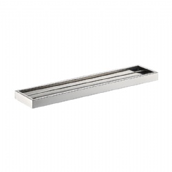 Wall mounted double towel bar