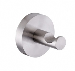 Wall mounted robe hook