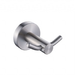 Wall mounted robe hook