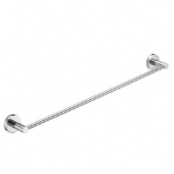 Wall mounted towel bar