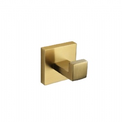 Wall mounted robe hook