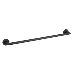 Wall mounted towel bar