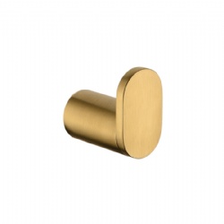 Wall mounted robe hook