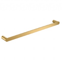 Wall mounted towel bar